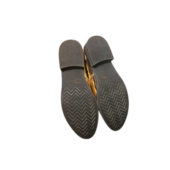 Seychelles Oxford Metallic Rose Gold Shoes Women sz 7 - Picture 11 of 11